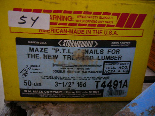 lot 54 image: Maze P.T.L Nails