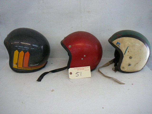 lot 51 image: Vintage Helmets