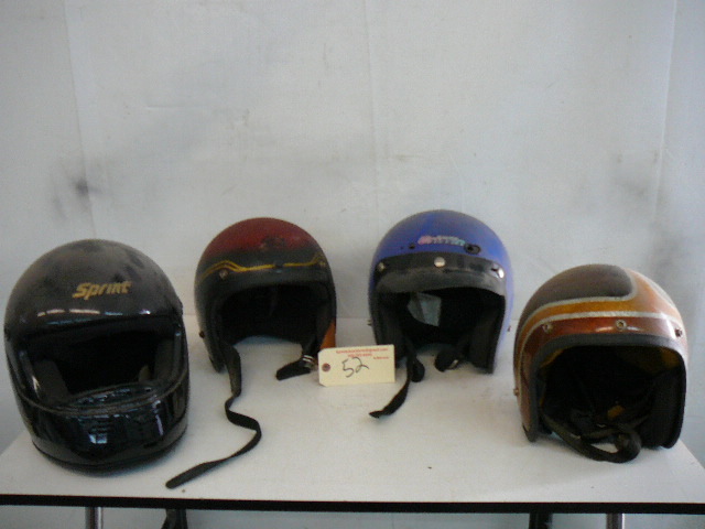 lot 52 image: Helmets