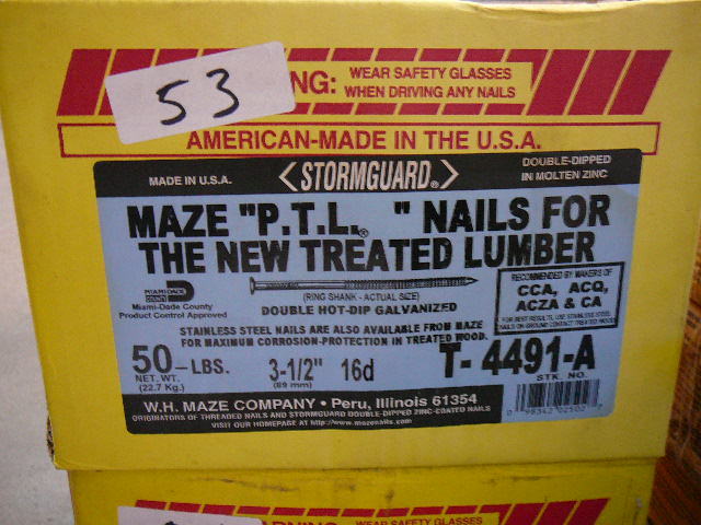 lot 53 image: Maze P.T.L Nails