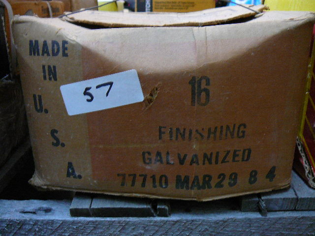 lot 57 image: Nails Galvanized Finish 16