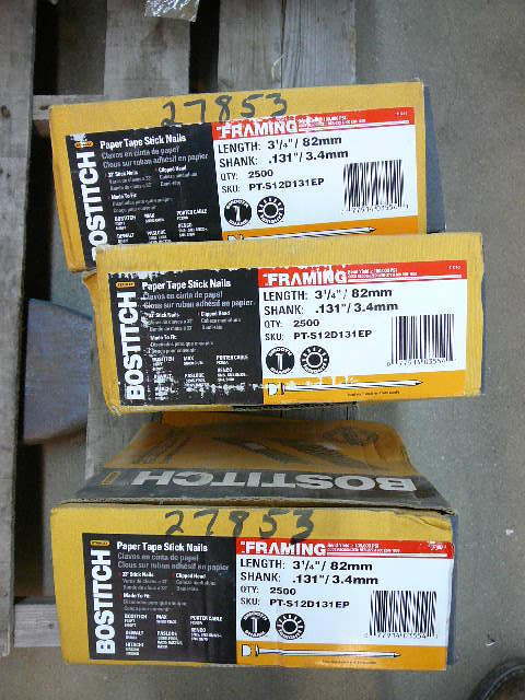 lot 61 image: Bostitch Framing Nails