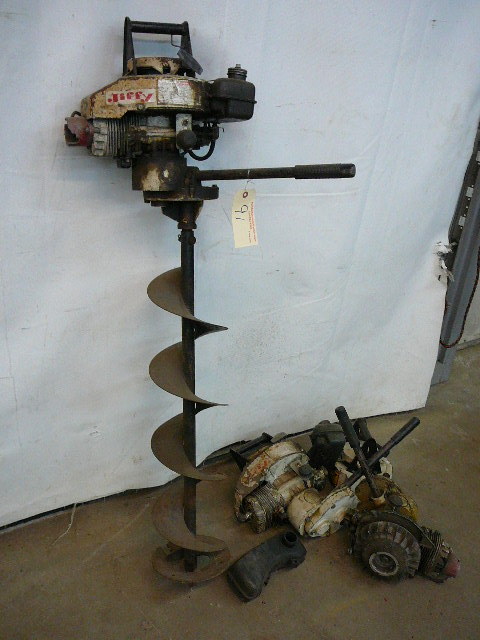 lot 91 image: Jiffy Ice Auger & Parts