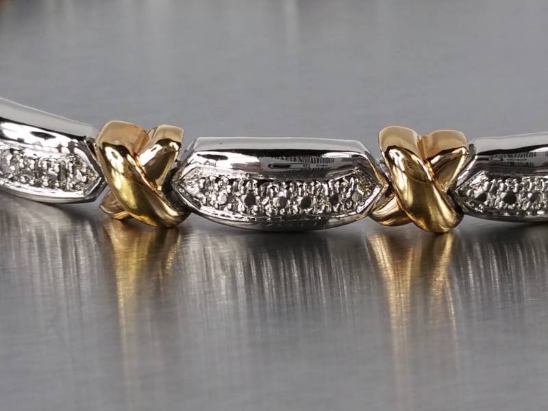 Beautiful Diamond Tennis Estate Bracelet