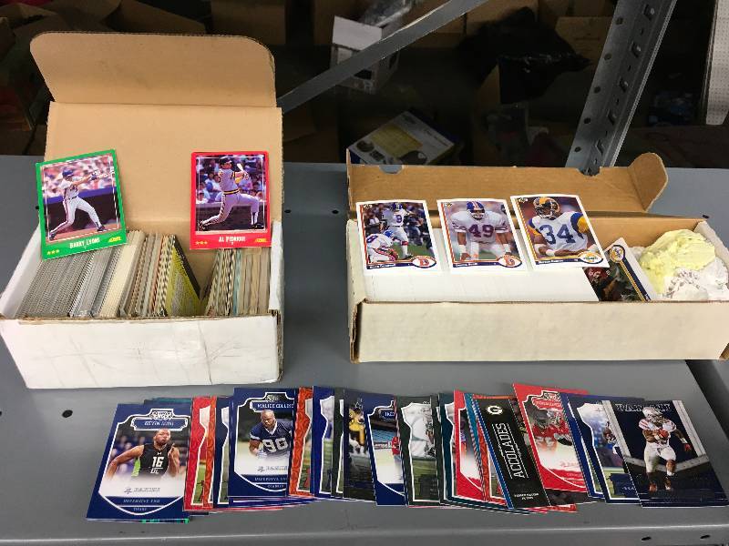 lot 440 image: Three Miscellaneous Card Boxes - Various Sports & Years