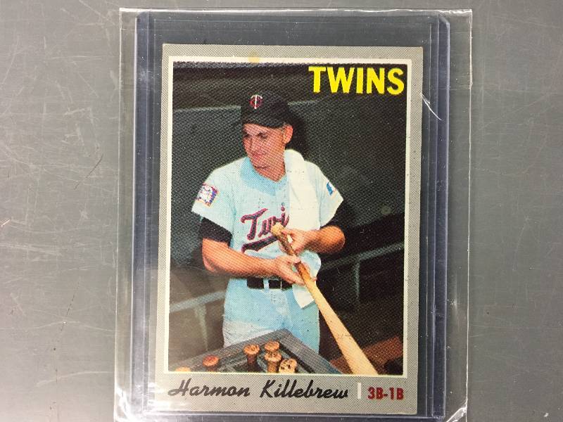 lot 477 image: 1970 Topps Harmon Killebrew Card