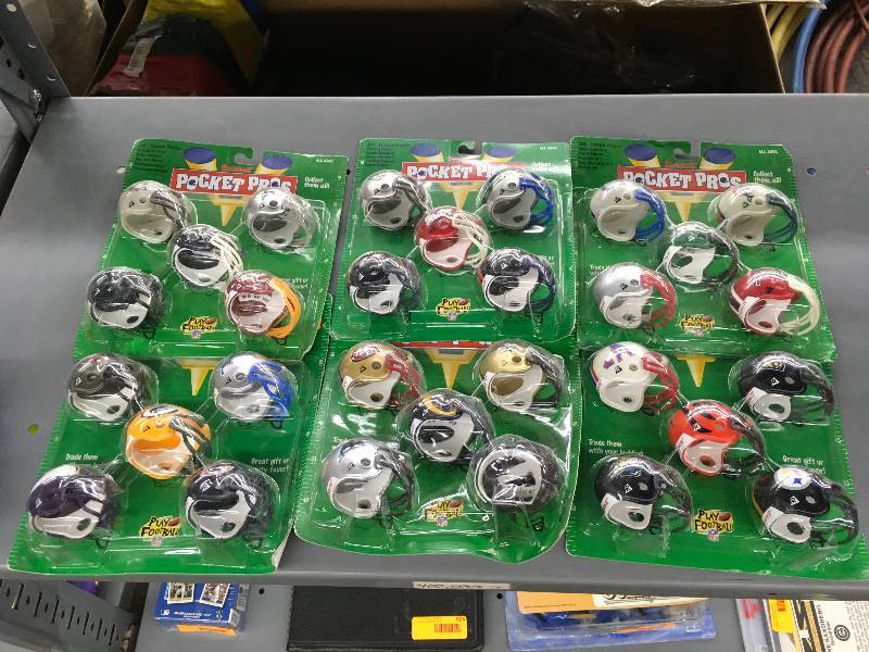 lot 485 image: Riddell Pocket Pros - Complete Set
