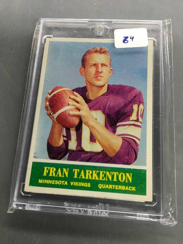 lot 483 image: 1964 Fran Tarkenton Card