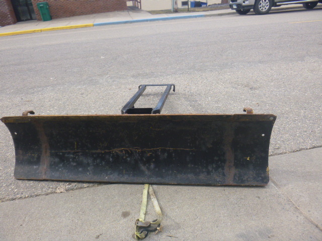 lot 11 image: Homemade Snowplow