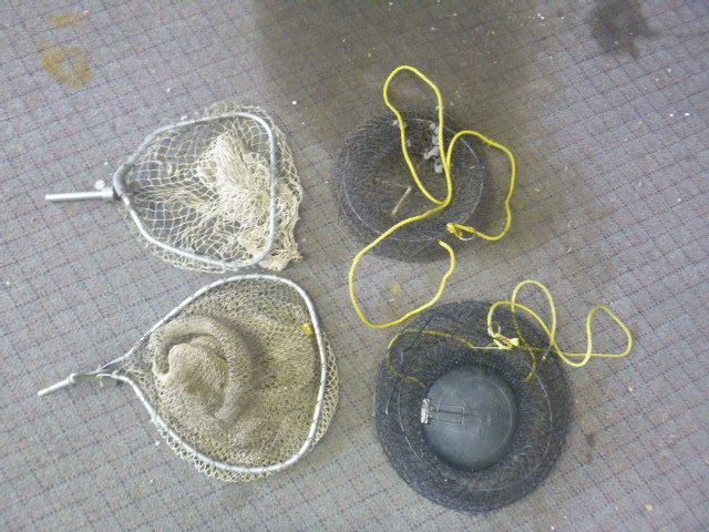 lot 64 image: Fish Basket and Nets