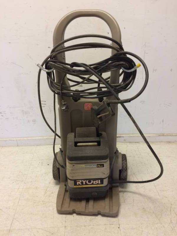lot 6 image: Pressure Washer with Cart