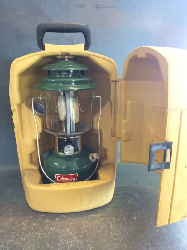lot 9 image: Coleman Lantern