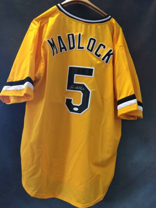 lot 40 image: Madlock Autographed Jersey with JSA COA