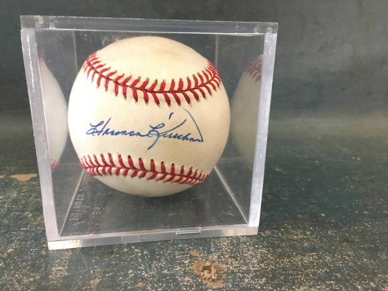 lot 55 image: Game Baseball Signed by Harmon Killebrew
