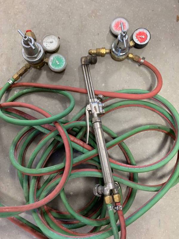 lot 52 image: Welding Torch Kit