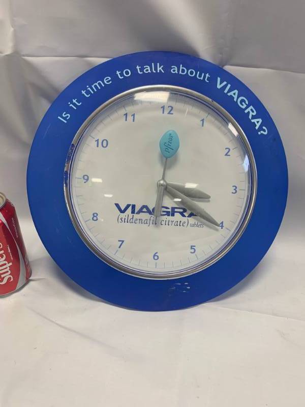 lot 94 image: Viagra 12 Clock (works)