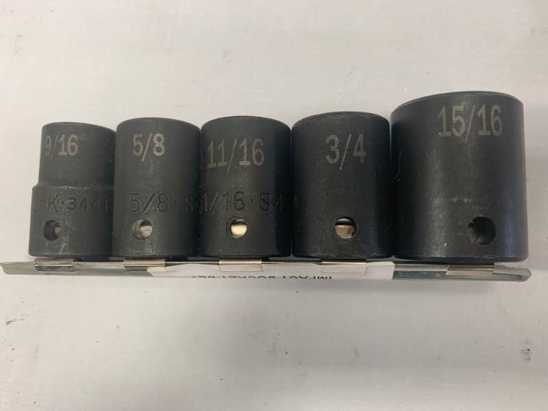 lot 99 image: 5pc SK 12 SAE Drive Impact Socket Set