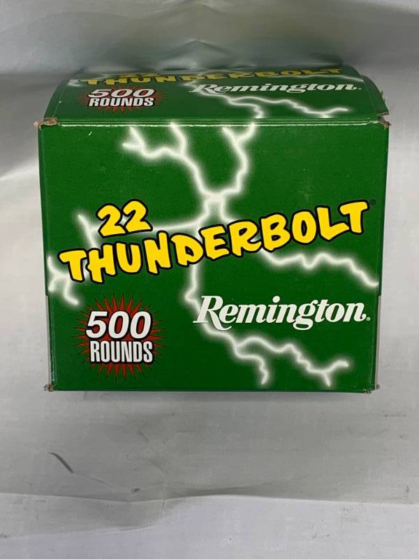 lot 103 image: 500 Rounds .22 Remington Ammunition Ammo