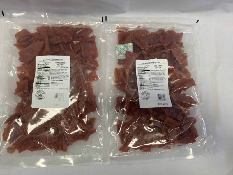 lot 111 image: 2 LBS of Jack Link Turkey Jerky (fresh in date)