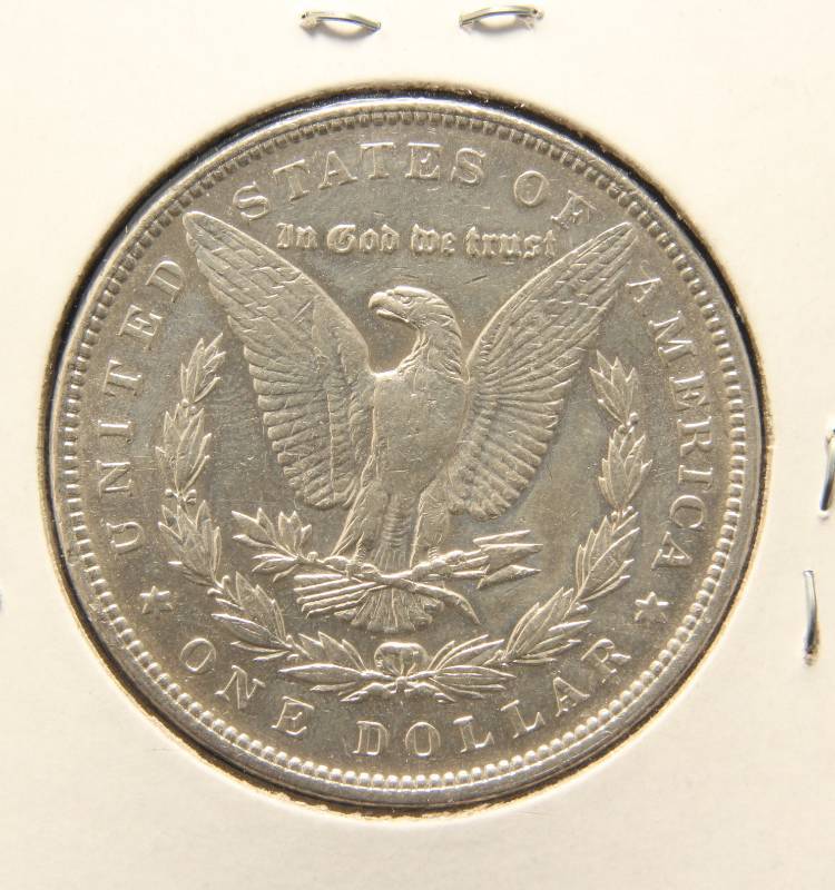 1899-P MORGAN SILVER DOLLAR AU BETTER DATE COIN