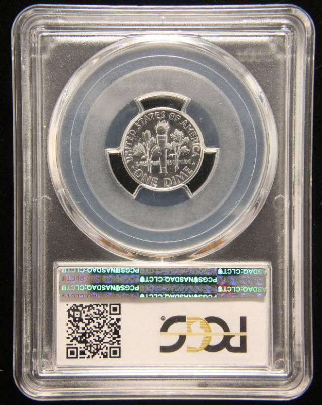 1960 PROOF DDO (DOUBLE DIE OBVERSE) DIME PR65 PCGS