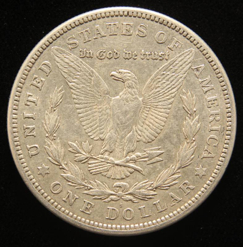 1921-S MORGAN SILVER DOLLAR