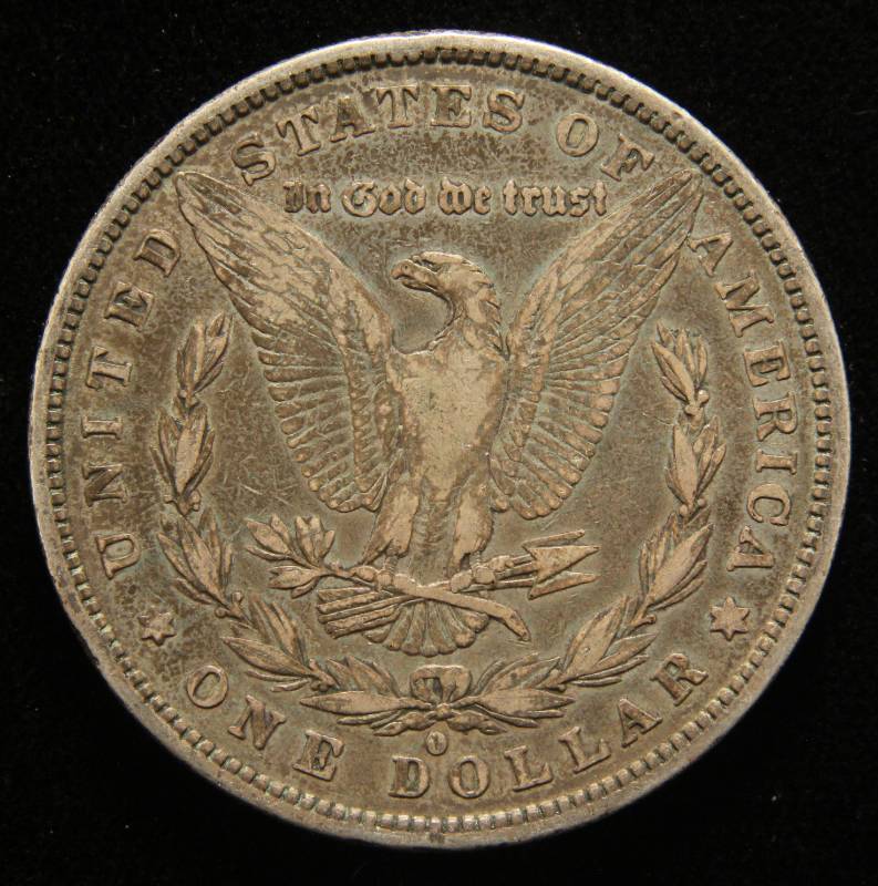 1880-O MORGAN SILVER DOLLAR