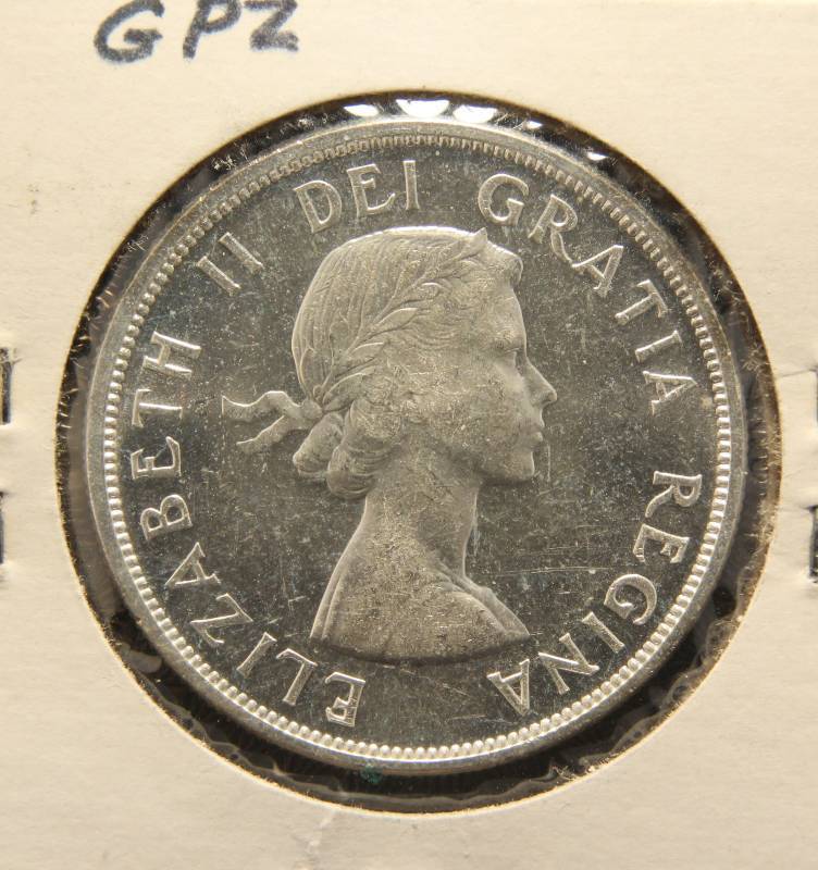 1963 CANADA SILVER DOLLAR BU-UNC