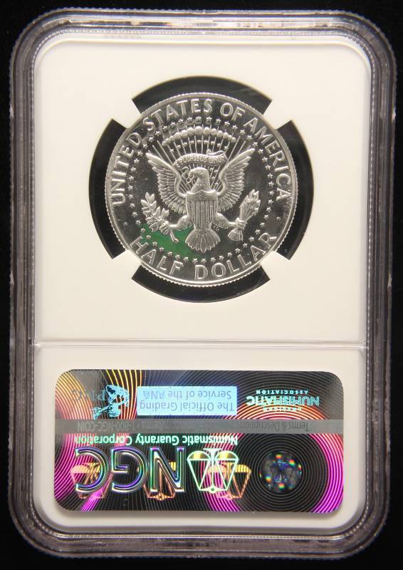 1968-S PROOF KENNEDY SILVER 40% HALF DOLLAR PF66 CAMEO NGC