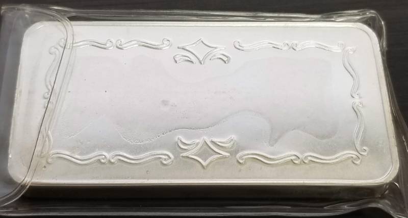 10 TROY OZ. .999 FINE SILVER COVERED WAGON GOLDEN STATE MINT