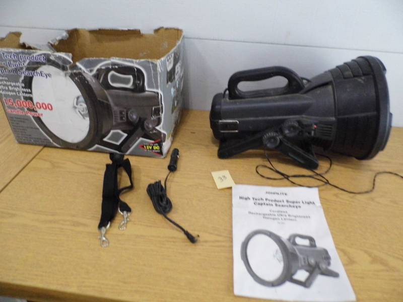 lot 33 image: Johnlite Rechargeable Flashlight