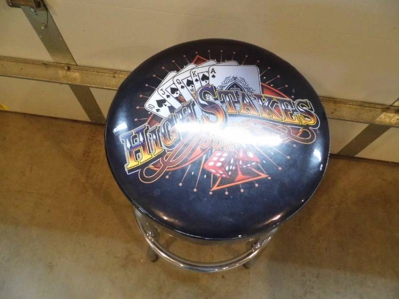 lot 90 image: Poker Stool