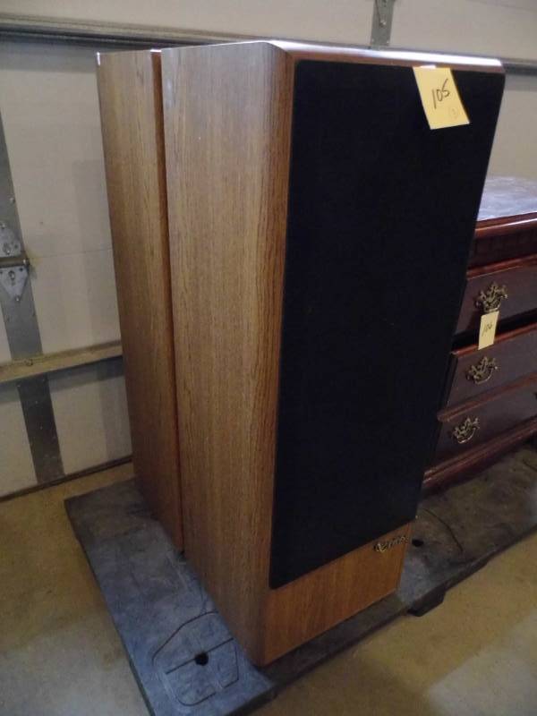 lot 105 image: Pair of Speakers