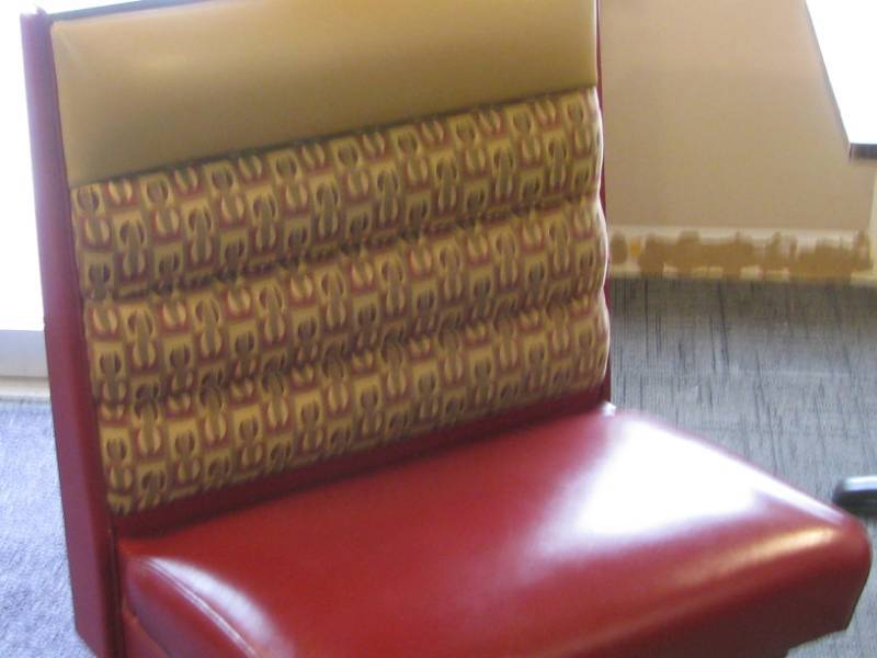 lot 2 image: (1) Booth section