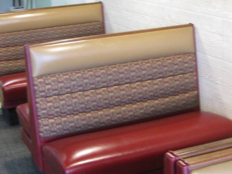lot 4 image: (2) Booth Sections