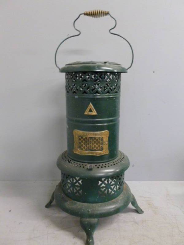 lot 52 image: Antique Oil Heater