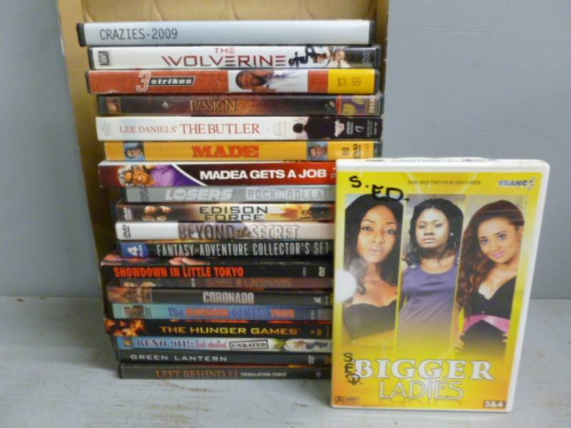 lot 108 image: DVD Movies