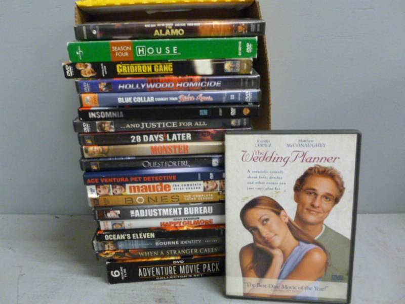 lot 109 image: DVD Movies