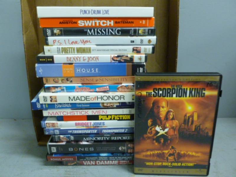 lot 110 image: DVD Movies