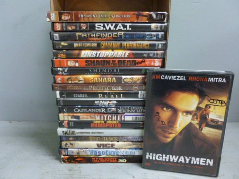 lot 114 image: DVD Movies