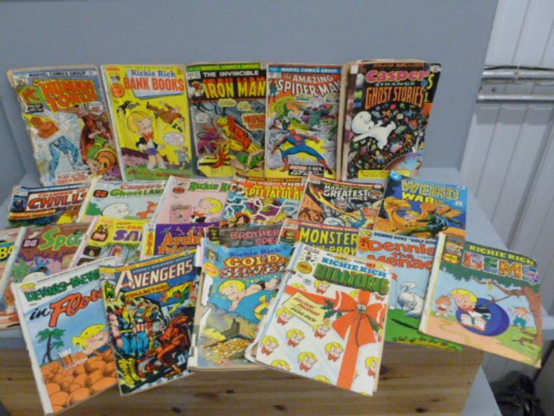 lot 191 image: Vintage Comic Books