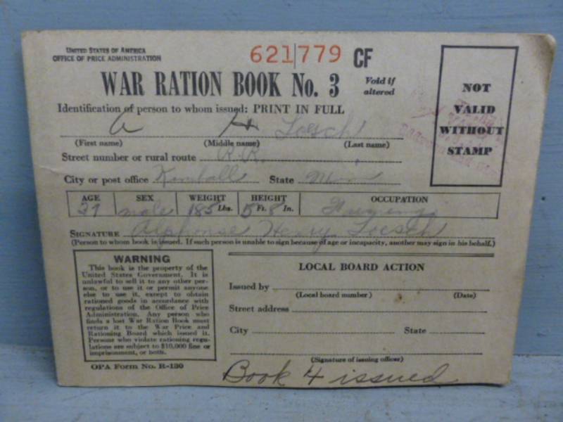 lot 210 image: World War II Era Collectible