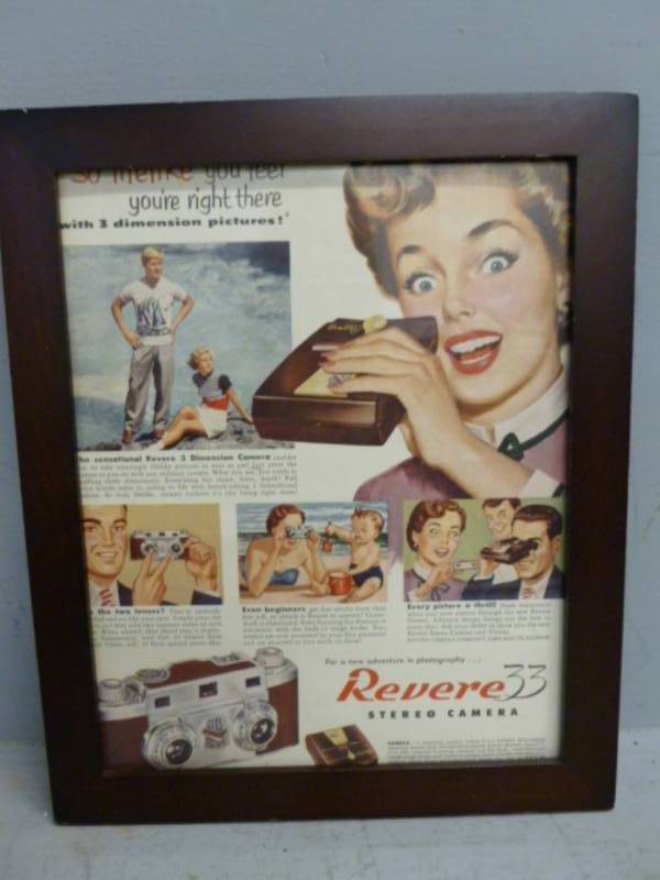 lot 212 image: Vintage Advertisement Picture