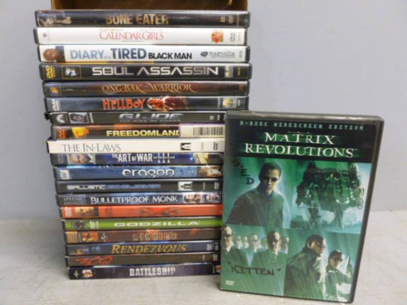 lot 241 image: DVD Movies