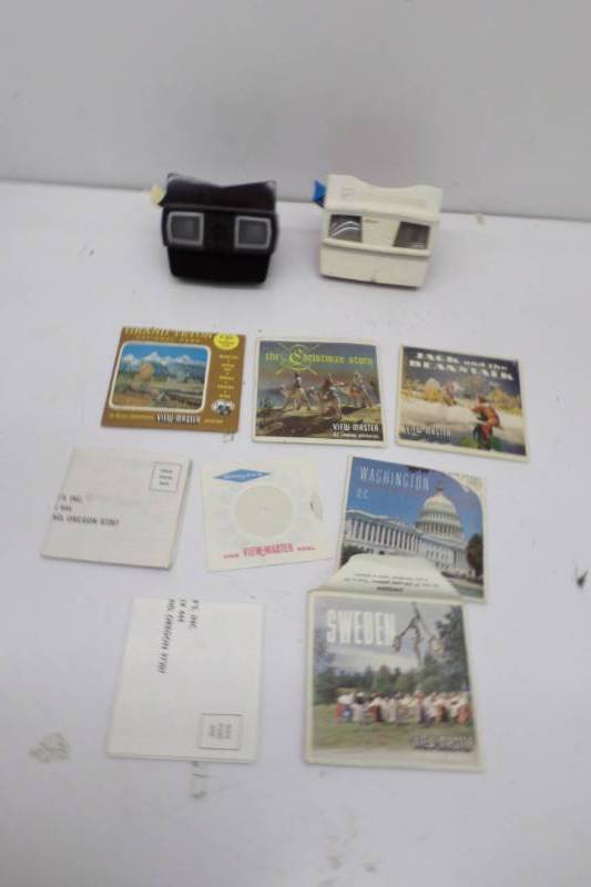 lot 65 image: Two View Masters and Slides