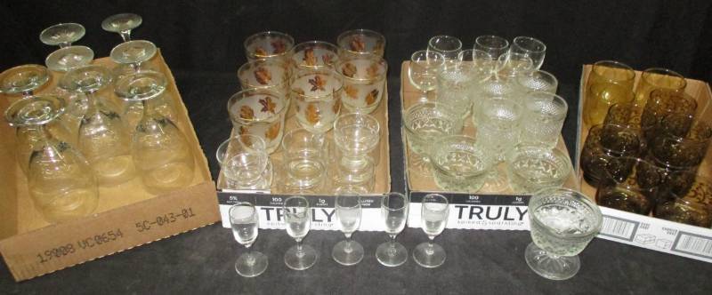 lot 17 image: Various Stemware and glasses