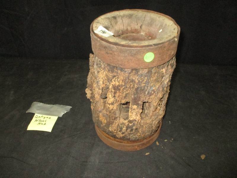 lot 30 image: Antique Wheel Hub