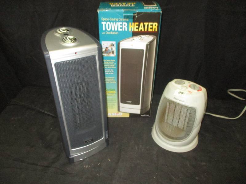 lot 46 image: Towering Heater and Small Heater