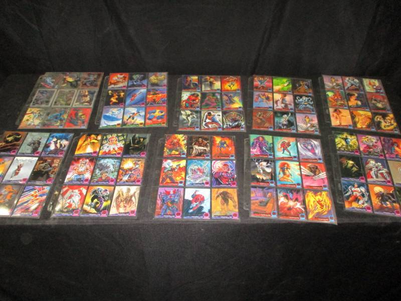 lot 114 image: Super Vilians  Collector Cards