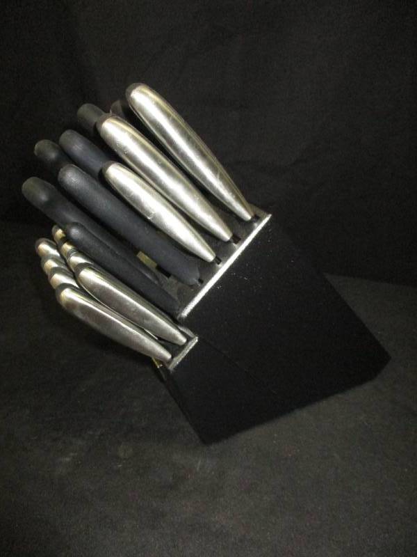 lot 138 image: Very Nice set of Ever Edge Stainless Steel Glasses